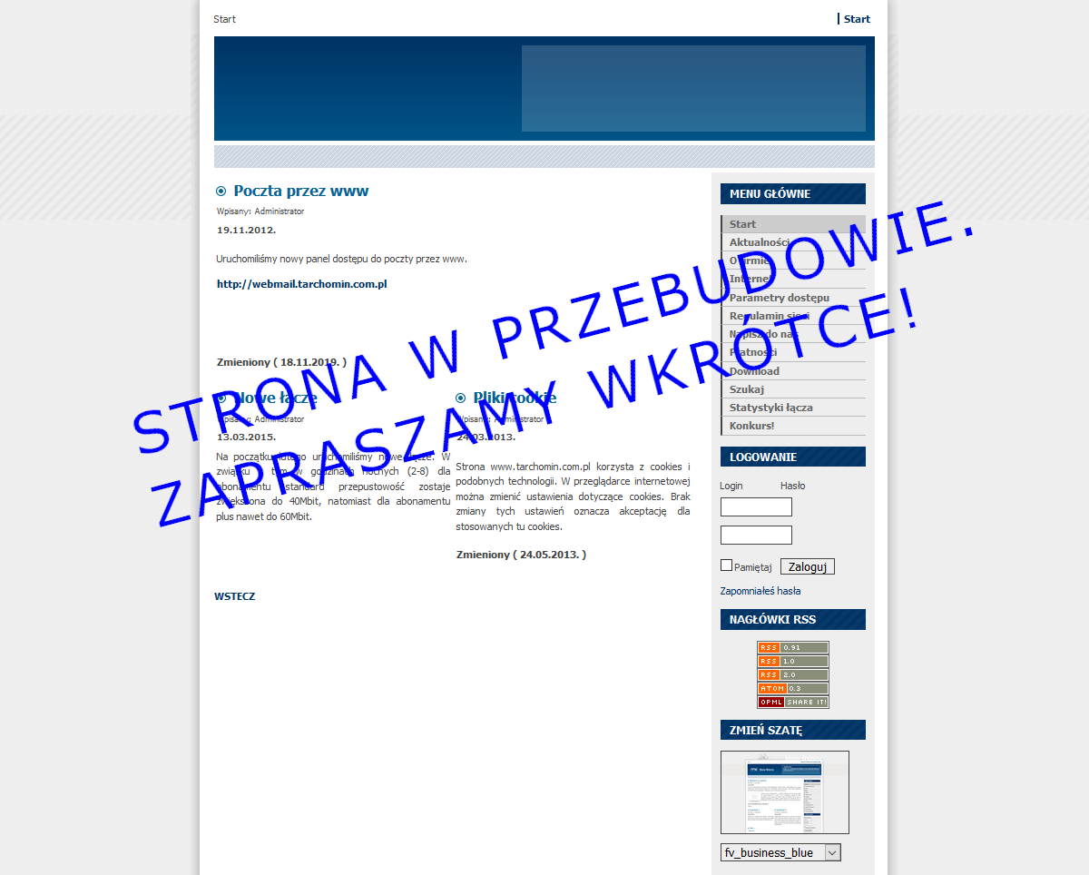 Zapraszamy wkrótce
